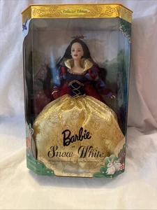 Vintage 1998 Barbie Mattel Schneewittchen #21130 Collector Edition Kinderserie Neu - Bild 1 von 19
