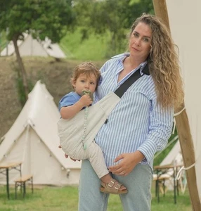 Takami Kid/Toddler Sling Carrier Ergonomic Adjustable Straps - White - Picture 1 of 6