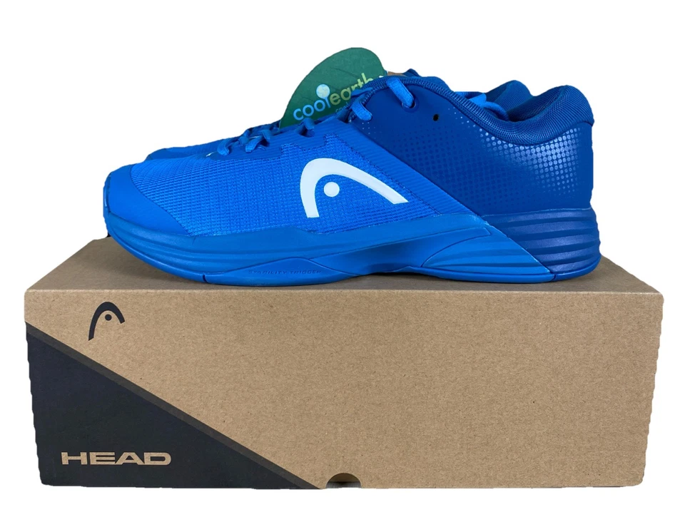 Head Revolt Evo 2.0 Zapatos Tenis Azul/Azul Pickleball Para Hombre Talla 11 NUEVO Foto 1 de 4