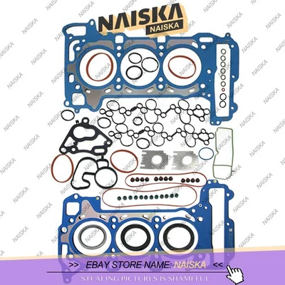 Kit de sellos de juntas de reconstrucción de revisión OE para Audi S4 S5 Q7 Porsche EA839 3.0 2.9 Foto 1 de 4