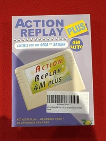 Action Replay 4M Auto Plus Ultimate enhancement Ram Card for Sega Saturn console