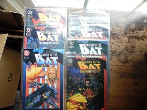 Shadow of the Bat #6 thru #12 1992-1993 all bagged Exc. - Picture 1 of 1