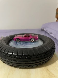 HOT WHEELS 77 PONTIAC FIREBIRD FACTORY TEST RUN COLOR/NO TAMPO SPECTRAFLANE PINK - Picture 1 of 6