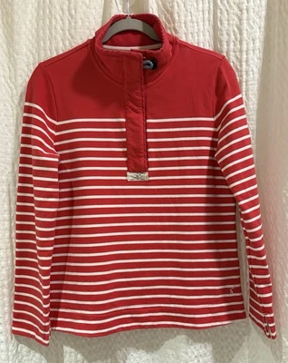 Joules For Keeneland Racetrack Mujer 10 Sudadera Naranja y Blanco "EXCELENTE" Foto 1 de 4