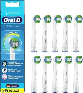 Oral-B Precision Clean Aufsteckbürsten für elektrische Zahnbürste, 10 Stück, mit - Bild 1 von 5