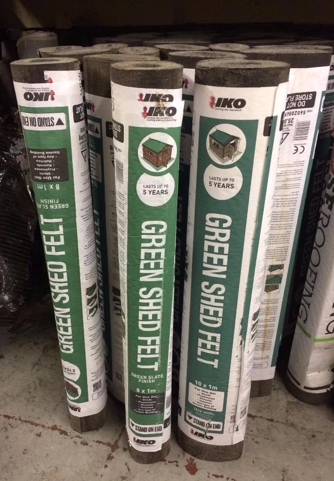 IKO Roofing Felt Perfect for Shed Kennel Animal Home Hutch 3 m x 1 m