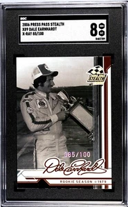 2006 Press Pass Stealth X-Ray #X89 Dale Earnhardt 85/100 - SGC NM-MT 8 - Picture 1 of 2