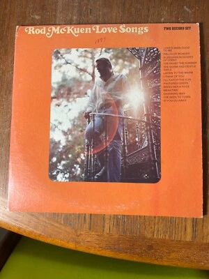Rod McKuen – Love Songs- 2x Vinyl LP 1974 Stanyan Rec 2SR5073- Gatefold w/Insert - Image 1 of 4