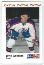1990-91 Moncton Hawks (AHL) Scott Schneider