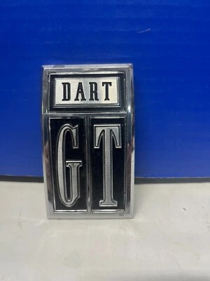 DE COLECCIÓN METAL 1967 DODGE DART GT 4714-2582375 EMBLEMA LIMPIO INSIGNIA ADORNO A3 Foto 1 de 3