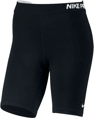 NEW NIKE PRO [XS] Women 8" Volleyball/Yoga/Gym/Running SHORTS-Black 831937-010 - Image 1 of 2