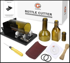 Bottle Cutter Upgrade 2.1 Glass Bottle Cutter Machine For Round Square And Oval - Picture 1 of 5
