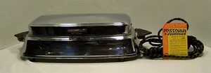 Fostoria Bersted Modelo 350 Cromo Plancha Sandwich Tostadora MCM Art Deco De Colección - Imagen 1 de 13