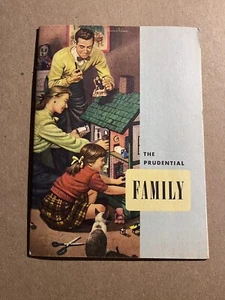 Vintage 1950s PRUDENTIAL INSURANCE CO. brochure w/ recipes THE PRUDENTIAL FAMILY - Picture 1 of 2
