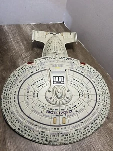 14” Star Trek Next Gen. USS Enterprise NCC-1701-D Sound Toy 1992 Paramount - Picture 1 of 8