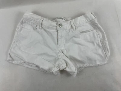 Pantalones Cortos Old Navy The Diva Para Mujer Talla 6 Blanco Denim Corte Deshilachado Dobladillo Bolsillos Foto 1 de 4