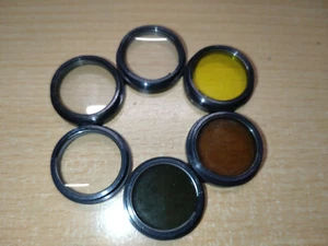 soviet vintage light filters SPM24х0,5 (6 pieces) - Picture 1 of 2