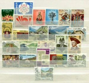 Andorra Span. - Europamotive ** - aus 1972 - 1983 - KW  74,-- € ( 42798 ) - Picture 1 of 1