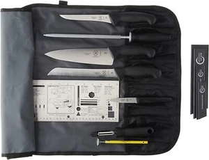 Mercer Culinary 13-Piece Millennia Culinary School Kit, Black - Picture 1 of 6