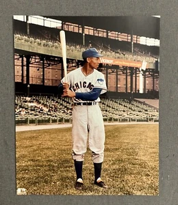 ARCHIVO FOTOGRÁFICO ERNIE BANKS 8x10 sin firmar archivo fotográfico con licencia chicago cubs #2 - Imagen 1 de 1