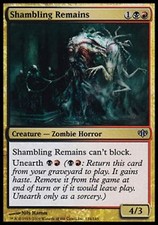 Mrm english 4x mindless residues (shambling remains) mtg magic cfx