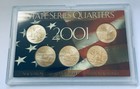 2001 Philadelphia Statehood Quarters Set Brilliant Uncirculated (5 Coin Set)