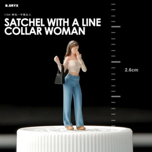 1/64 Diorama Trendy Girl Figure Model City Sexy Gril Scene Doll Display Model - Picture 1 of 16