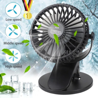 Mini Grow Ventilator mit Clip Klemme + Standfuß Clipventilator für Grow Zelt Box - Bild 1 von 4
