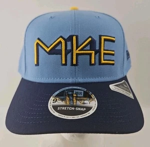 Milwaukee Brewers MLB New Era 9SEVENTY STRETCH Snapback OSFM Hat - Brand New - Picture 1 of 12