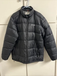 Black Columbia Men’s Large Thermal-coil puffer jacket. Clean - Picture 1 of 9