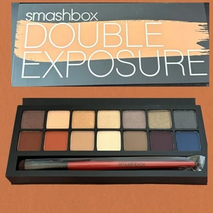 Smashbox 14 Shades Matte & Shimmer Double Exposure 2.0 Eyeshadow Palette - Picture 1 of 5