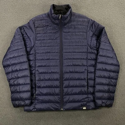 REI Co-op 650 Down Jacket Mens Medium Puffer Packable Winter Outdoor Insulated - Image 1 of 4