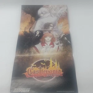 Nintendo Power Castlevania Aria of Sorrow Poster Foldable Insert - Picture 1 of 9