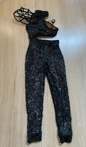 Tenth House PRISM Dance Costume Jumpsuit Unitard Sequins Sculptured TD25253 SA - Picture 1 of 12