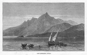 CYPRUS Cape Kormakitis - Antique Print 1878 - Picture 1 of 1