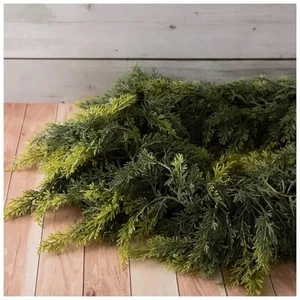 Hobby Lobby Ghirlanda di Cedro Finto 6’ Virale TIKTOK Nuova - Foto 1 di 1