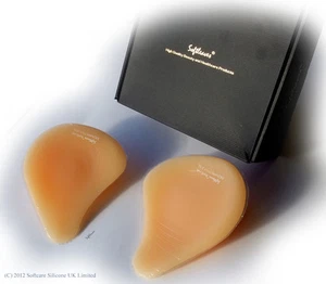 Softleaves Silicone Breast Form Not Breast Prosthesis - Picture 1 of 11