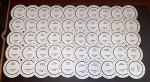 BEST SEASON (See Information) Cadaco All-Star Baseball (100 PRE-CUT Discs) - Picture 1 of 5