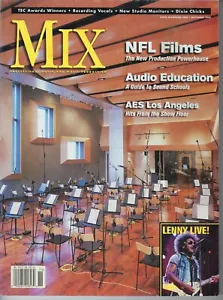 MIX MAGAZINE NOV.2002. AES,NFL FILMS,AUDIO EDUCATION,LENNY KRAVITZ,DIXIE CHICKS - Foto 1 di 4