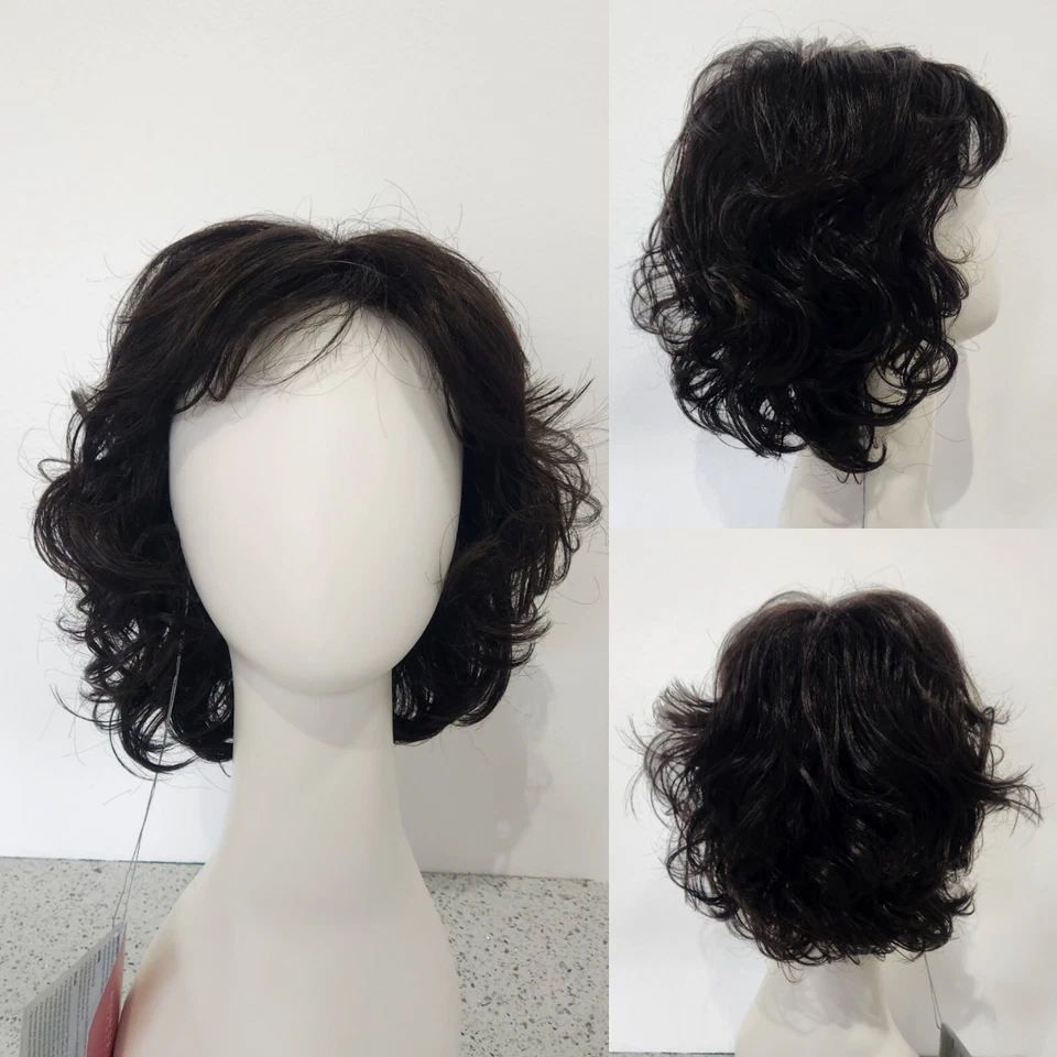 Peluca Colleen by Estetica Designs longitud media suelta espiral rizos marrón oscuro R2/4 Foto 1 de 4