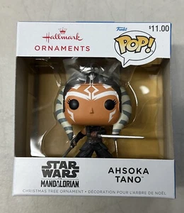 Hallmark Funko POP! Star Wars Mandalorian Ahsoka Tano Christmas Ornament NIB - Picture 1 of 3