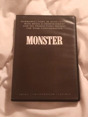 Monster 2003 FYC DVD Awards Screener Promo Charlize Theron Christina Ricci Rare - Image 1 of 3