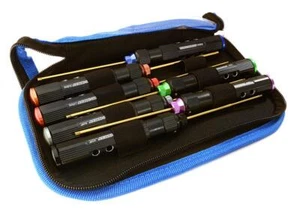 7-Piece Allen Hex Wrench Set with 20mm Handle and Carrying Case - Picture 1 of 1
