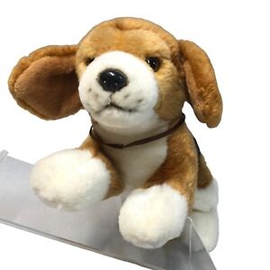 Ganz Webkinz WKSS2001 Signature Lying Beagle Puppy Dog Stuffed Plush No Code