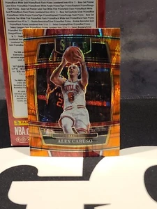 ALEX CARUSO 21-22 Select Basketball Concourse Orange FLASH #9 Basketball Card - Picture 1 of 2