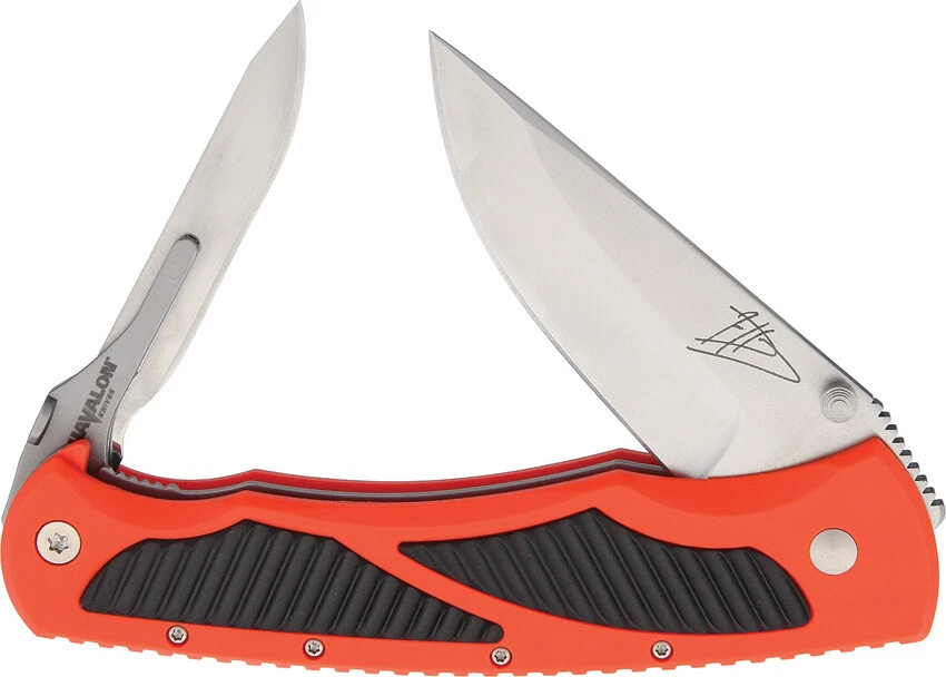 Havalon Titan Orange Folding AUS-8 Pocket Knife TZBO - Image 1 of 3