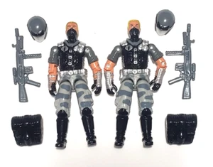 GI JOE COBRA LÁSER ROJO PERSONALIZADO GRIS INFANTERÍA URBANA VÍBORA HELLION X2 COMPLETO - Imagen 1 de 12