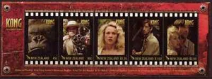 New Zealand 2005 King Kong Cinema Movies Minisheet - Picture 1 of 2