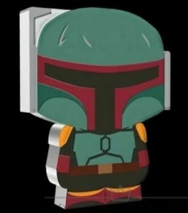 2022 NIUE Book of Boba Fett Star Wars New Zealand Mint Chibi Coin One Oz Silver - Picture 1 of 3