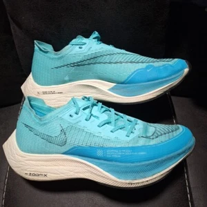 Nike ZoomX Vaporfly NEXT% 2 Aurora Green Running Shoes CU4123-300 Women's Size 9 - Picture 1 of 9